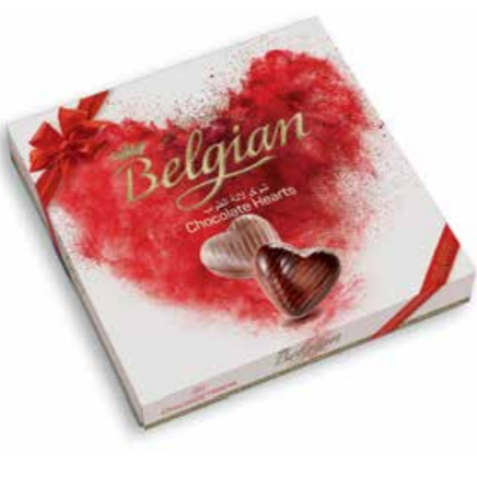 Belgian Choco Hearts