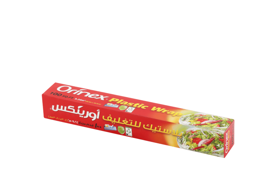 ORINEX PLASTIC WRAP 100 SF 30.4 CM X 30.4 M