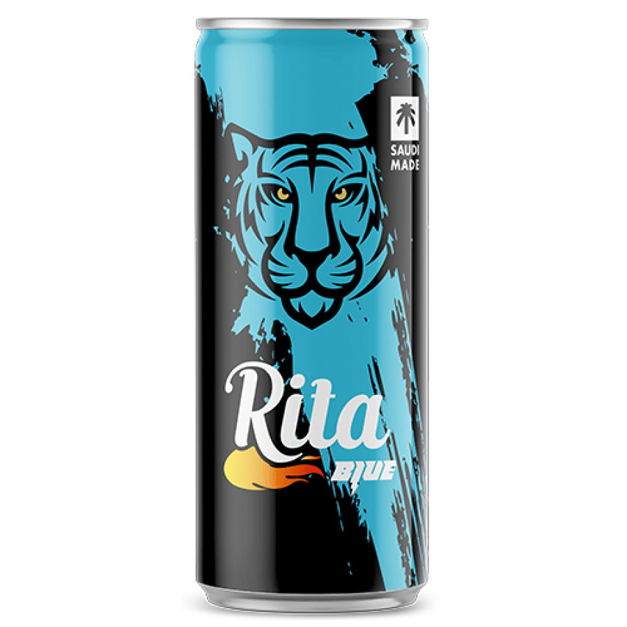 11 - 50  cartons of Blue Rita sparkling drink, can 240 ml