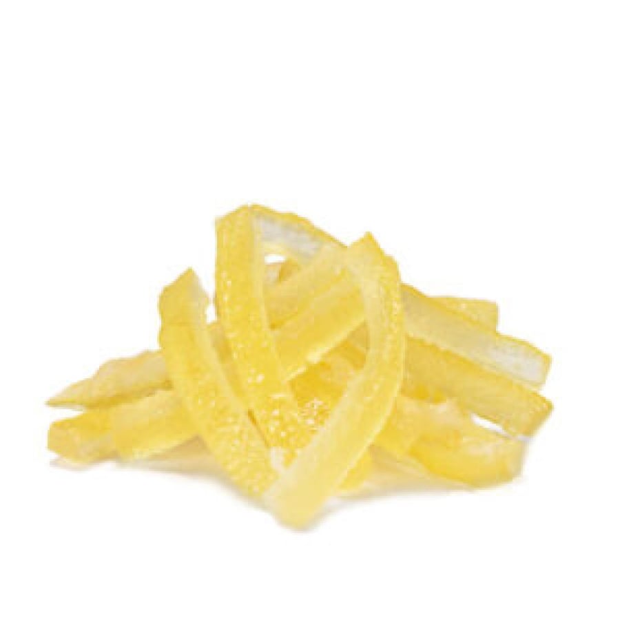 Dried fruit pieces with peel
