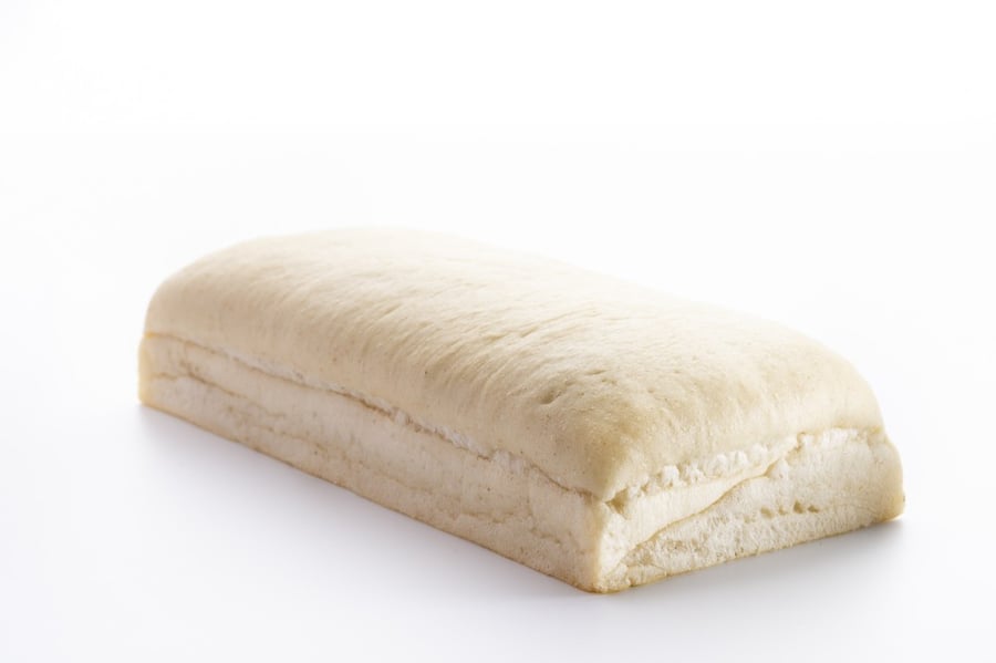 White panini bread