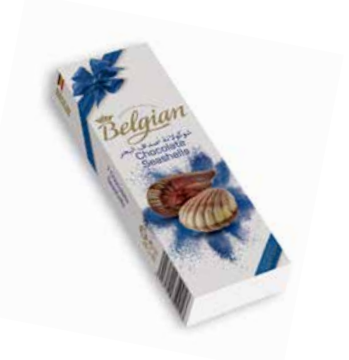 Belgian Choco Sea Shells
