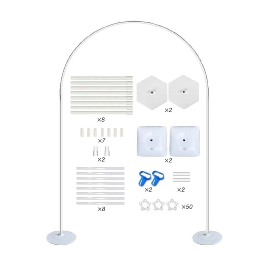 Long arch balloon holder stand