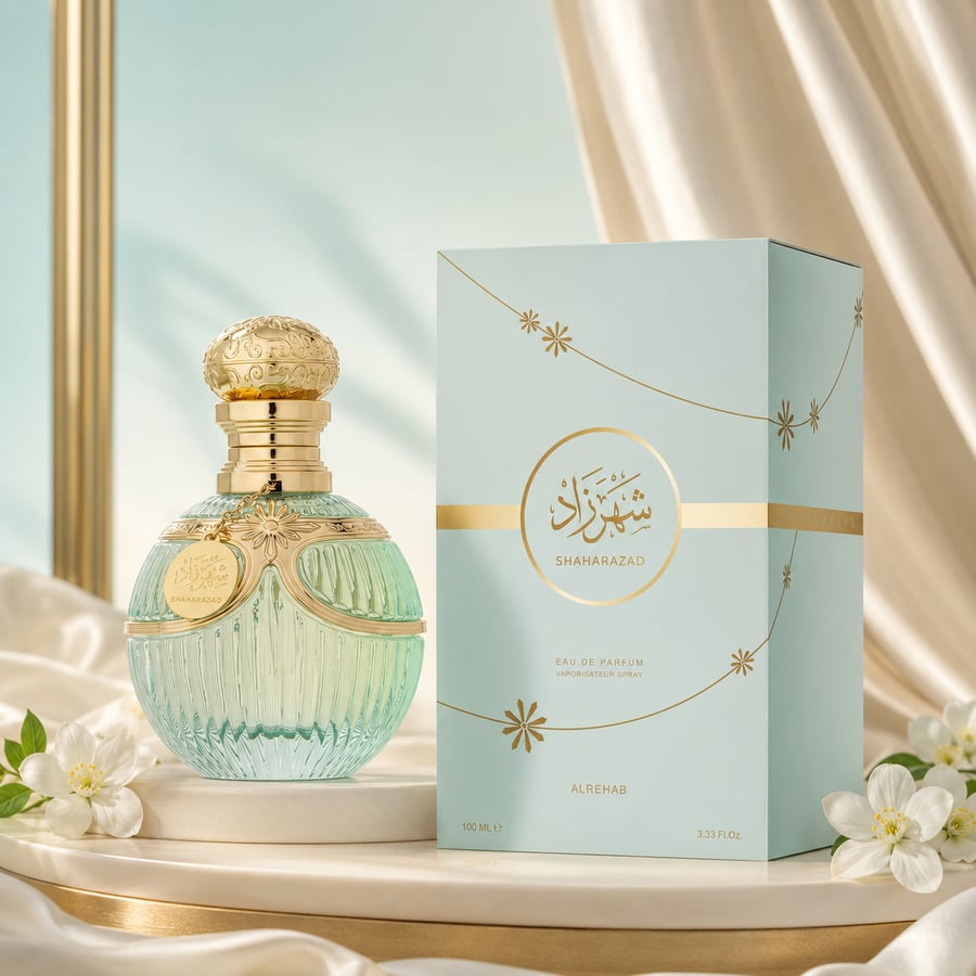 عطر شهرزاد للنساء 100 مل من ALREHAB بتصميم زجاجة أنيق