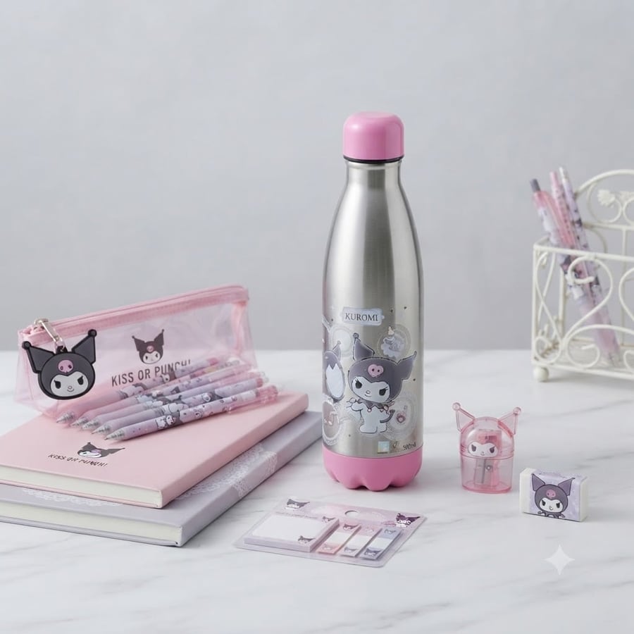 kuromi-stainless-steel-water-bottle-500ml-pink.webp