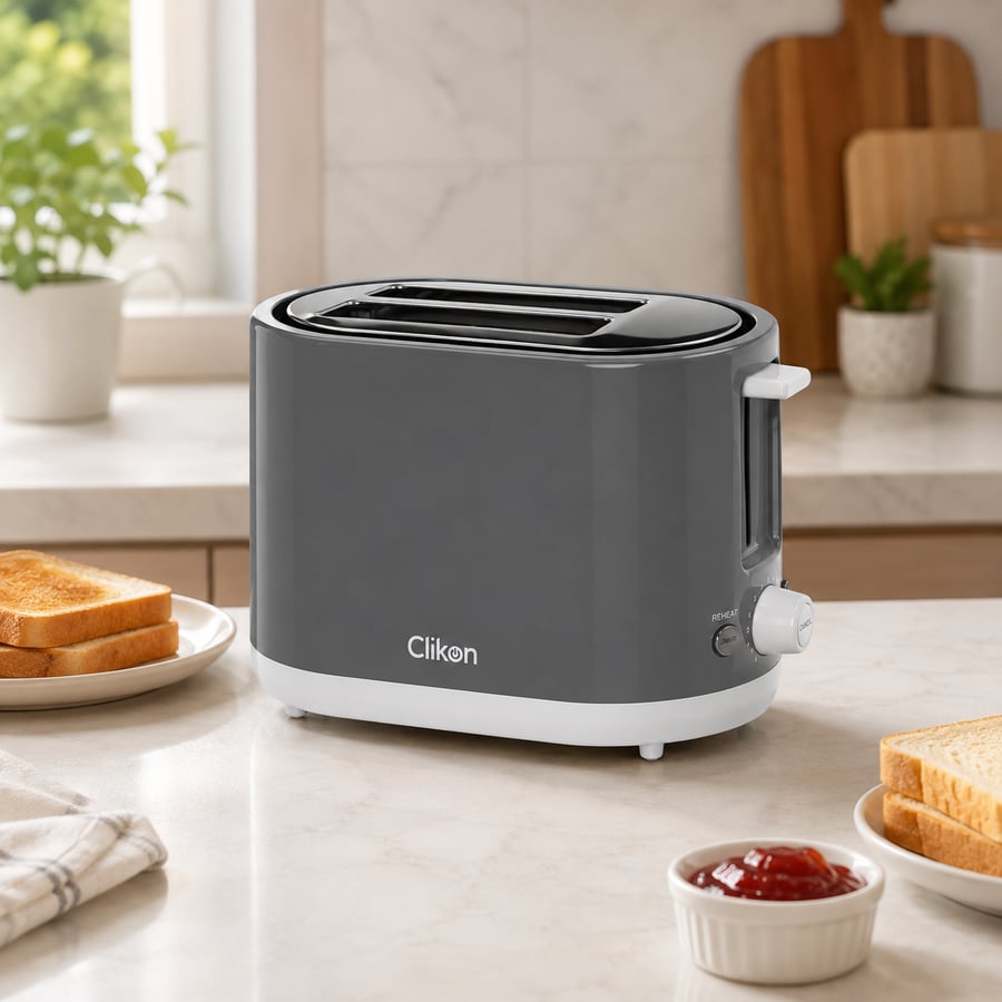 محمصة خبز كليكون CLIKON شريحتين 750 واط – موديل CK2457