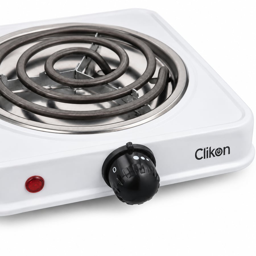 موقد كهربائي حلزوني كليكون CLIKON عين واحدة 1000 واط – موديل CK4295