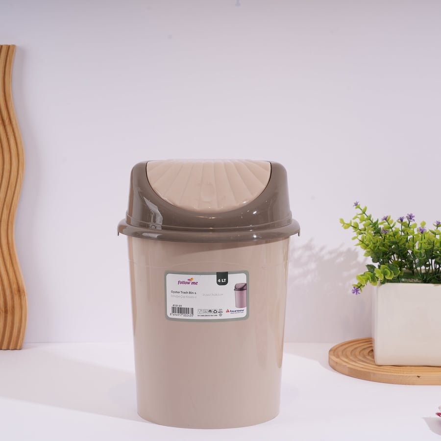سطل زبالة بسعة 4 لتر بتصميم عملي وأنيق