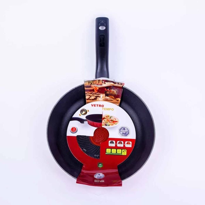 Newflon non-stick frying pan red color size 20 cm