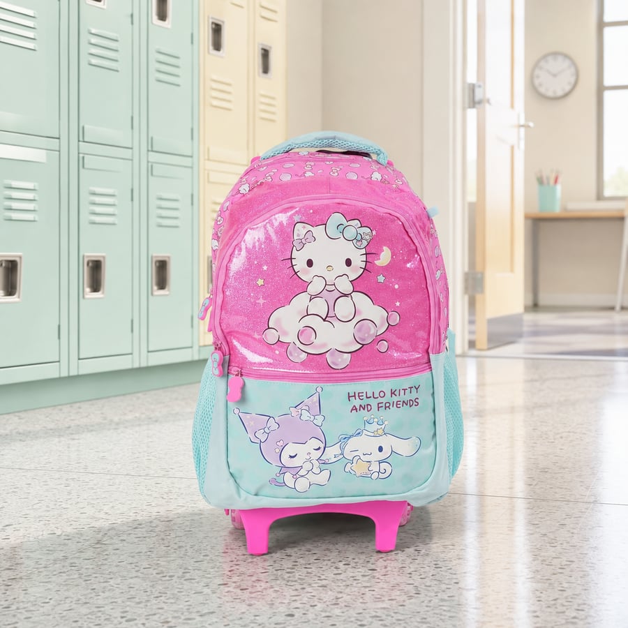 hello-kitty-kuromi-school-trolley-bag-16-inch-front.webp