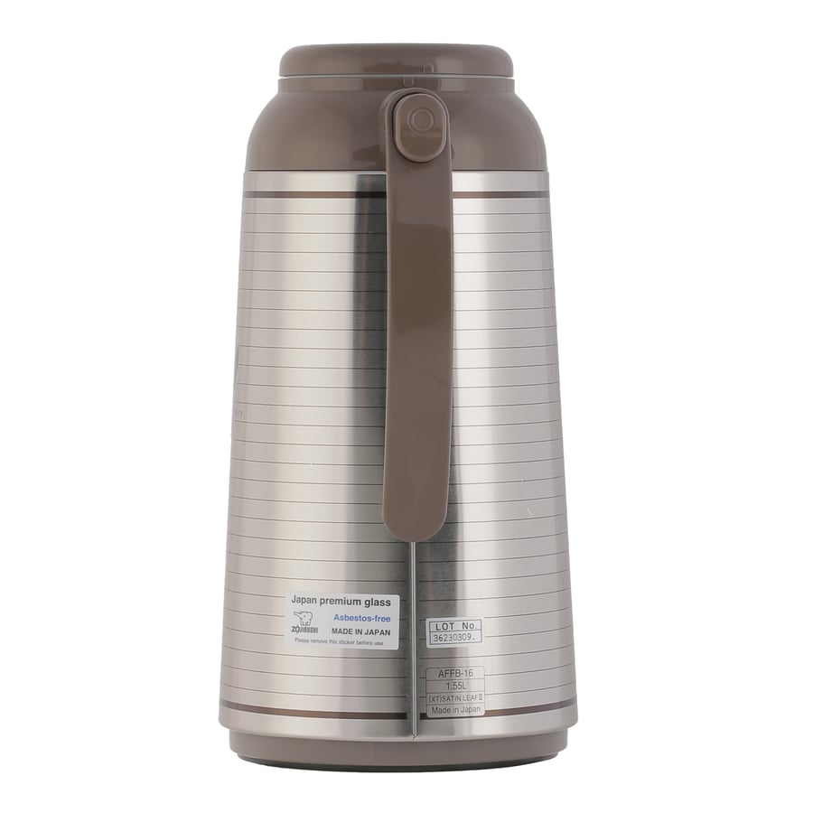 Thermos tea from Zojirushi in brown color - 1.6 liters