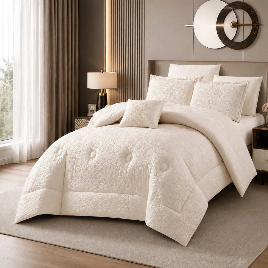 double-microfiber-comforter-set-off-white-7pcs-260x240.webp