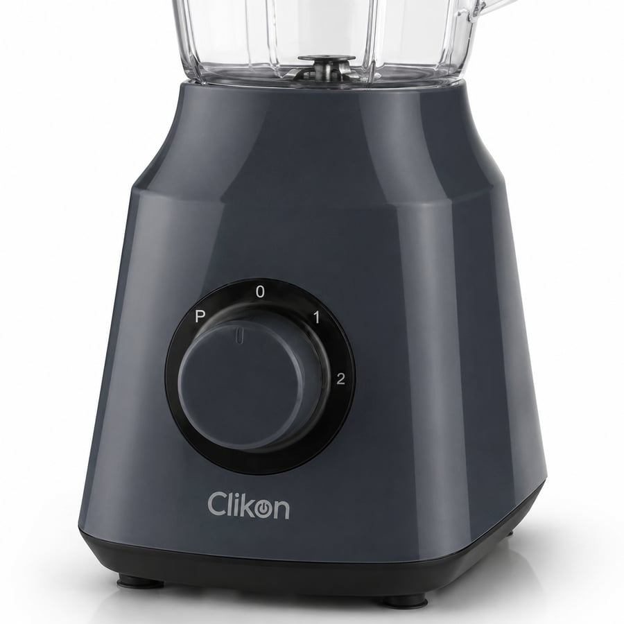 خلاط كليكون CLIKON - 2 في 1 سعة 1.5 لتر 600 واط مع مطحنة – موديل CK2665
