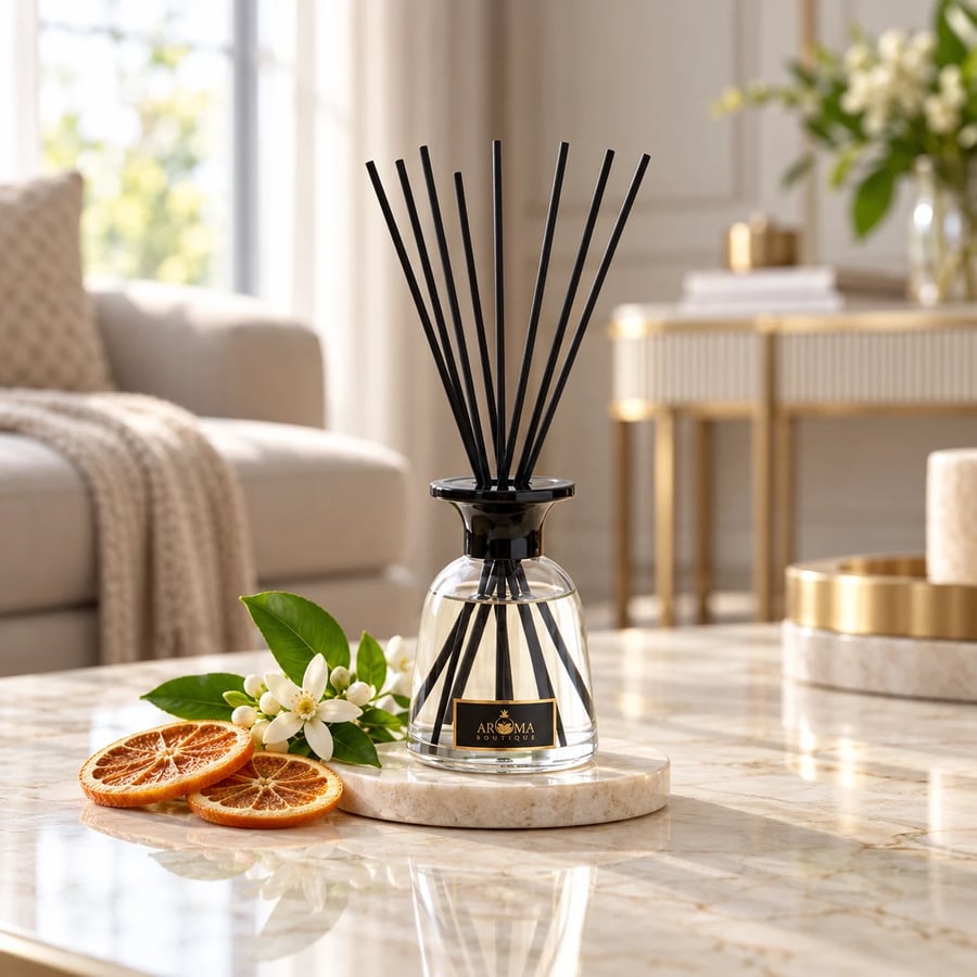 معطر جو بالأعواد أروما بوتيك برائحة الحمضيات الفوارة Sparkling Citrus – 500 م
