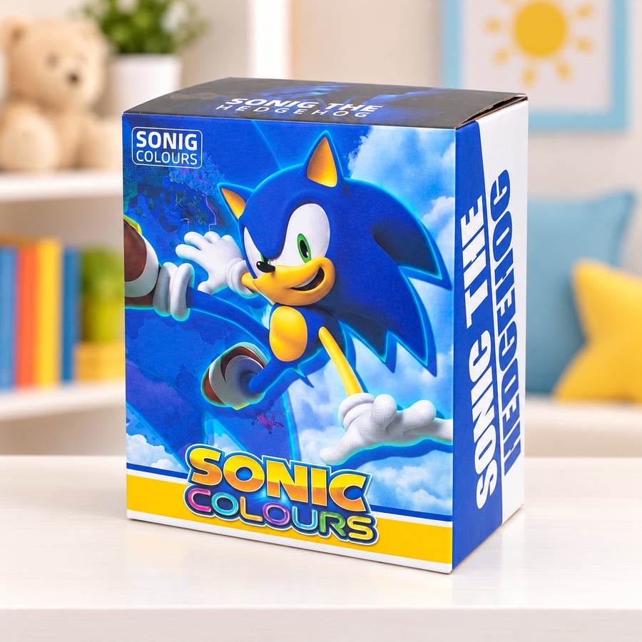مجسم سونيك الأزرق Sonic The Hedgehog بحجم 27 سم – Sonic Colours
