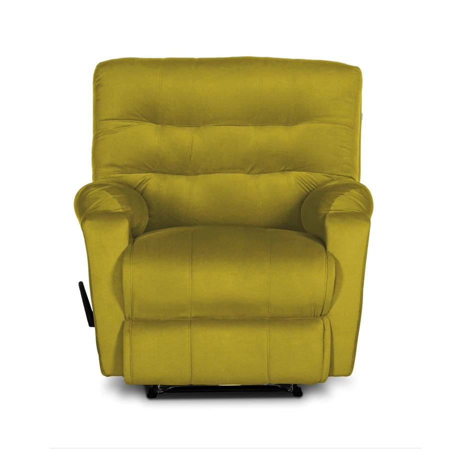 Fixed relaxation chair, gold color, size 90x80x95 cm