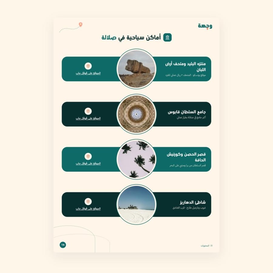من داخل خطة سفر صلالة 7 أيام
