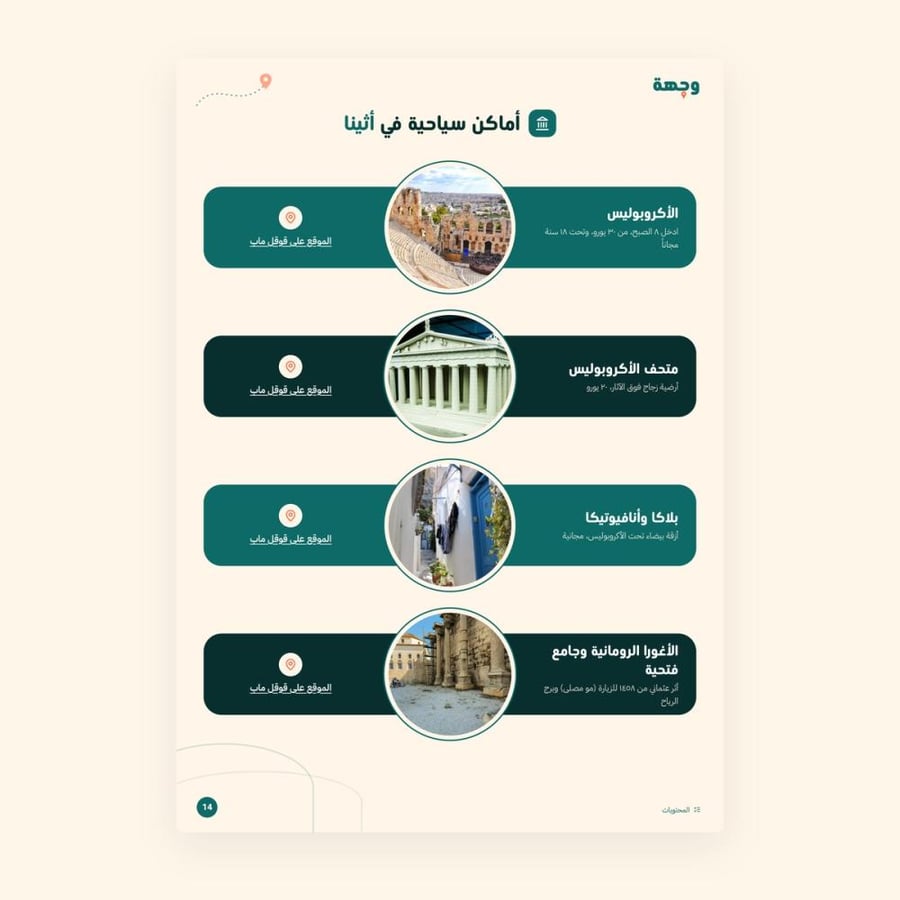 من داخل خطة سفر اليونان 7 أيام