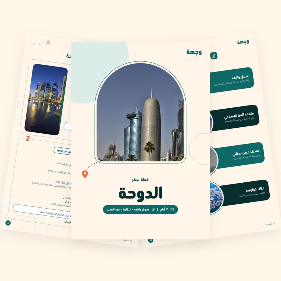 من داخل خطة ويكند الدوحة 3 أيام