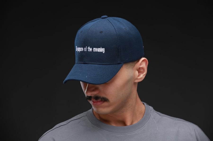 Blue cap