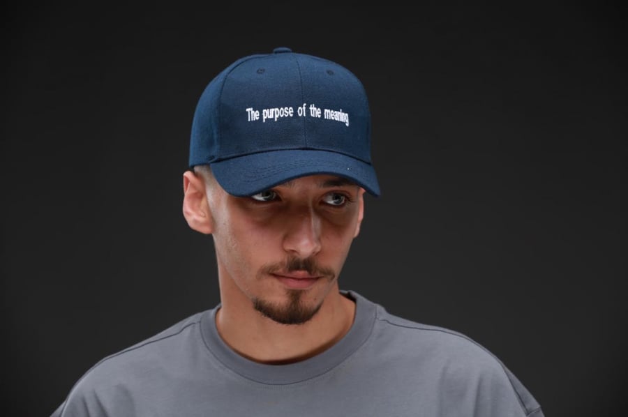 Blue cap