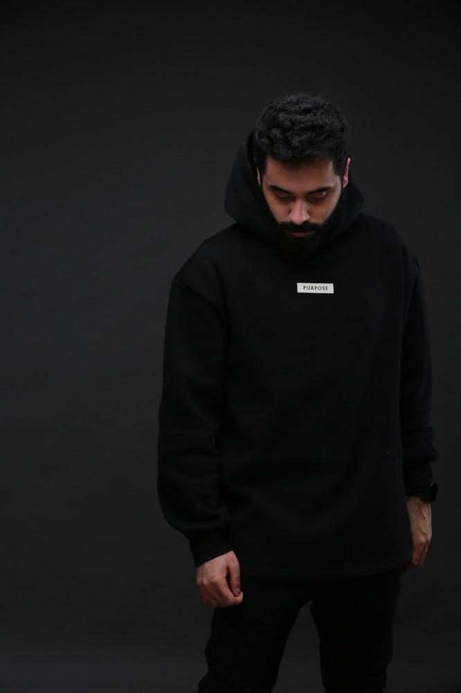 Oversized Hoodie Black
