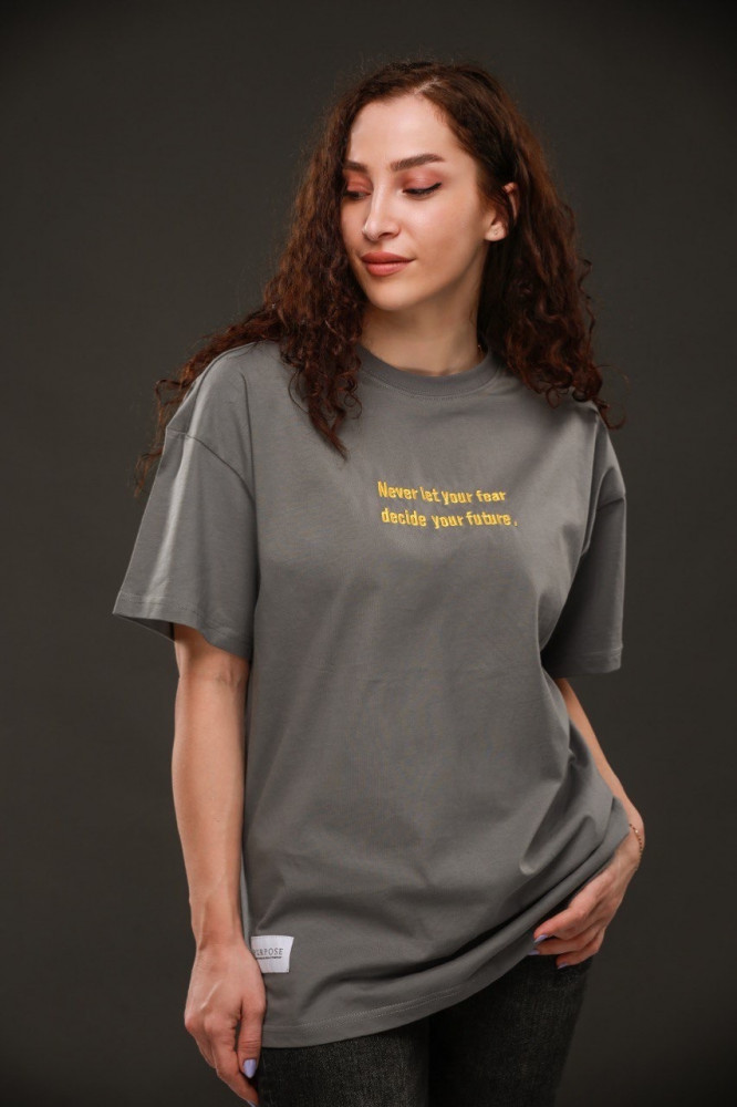 Gray t-shirt