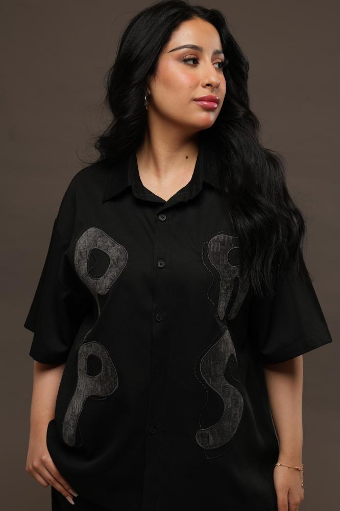 black shirts