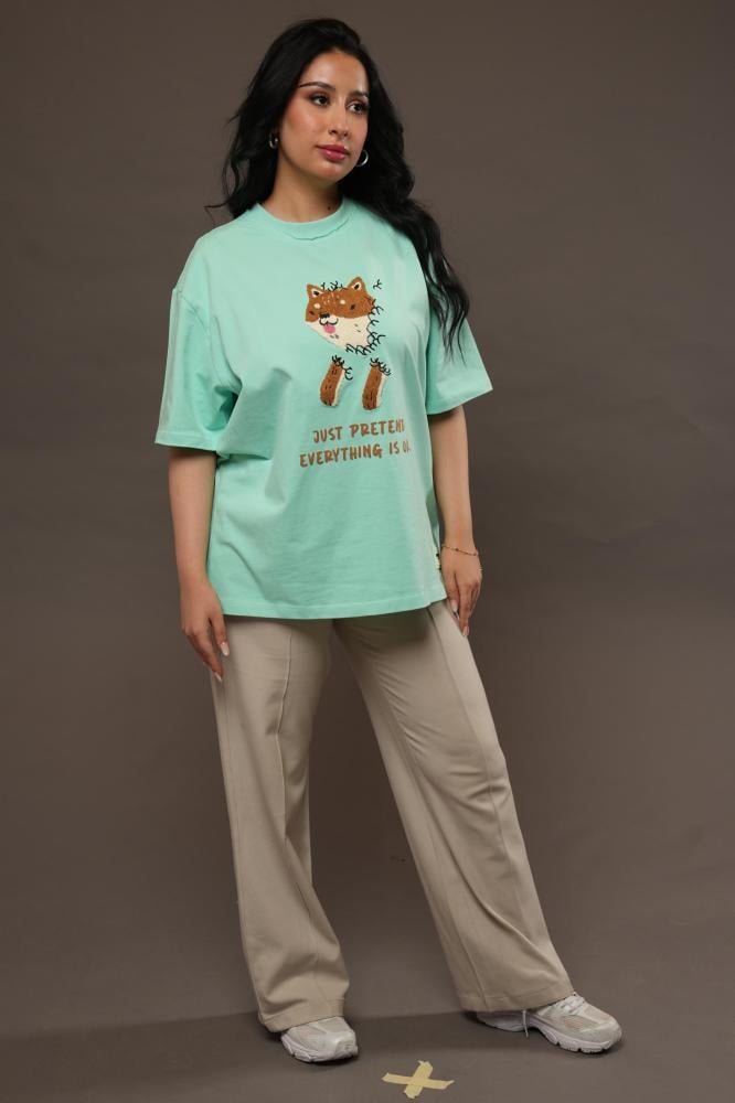 baby blue t shirt