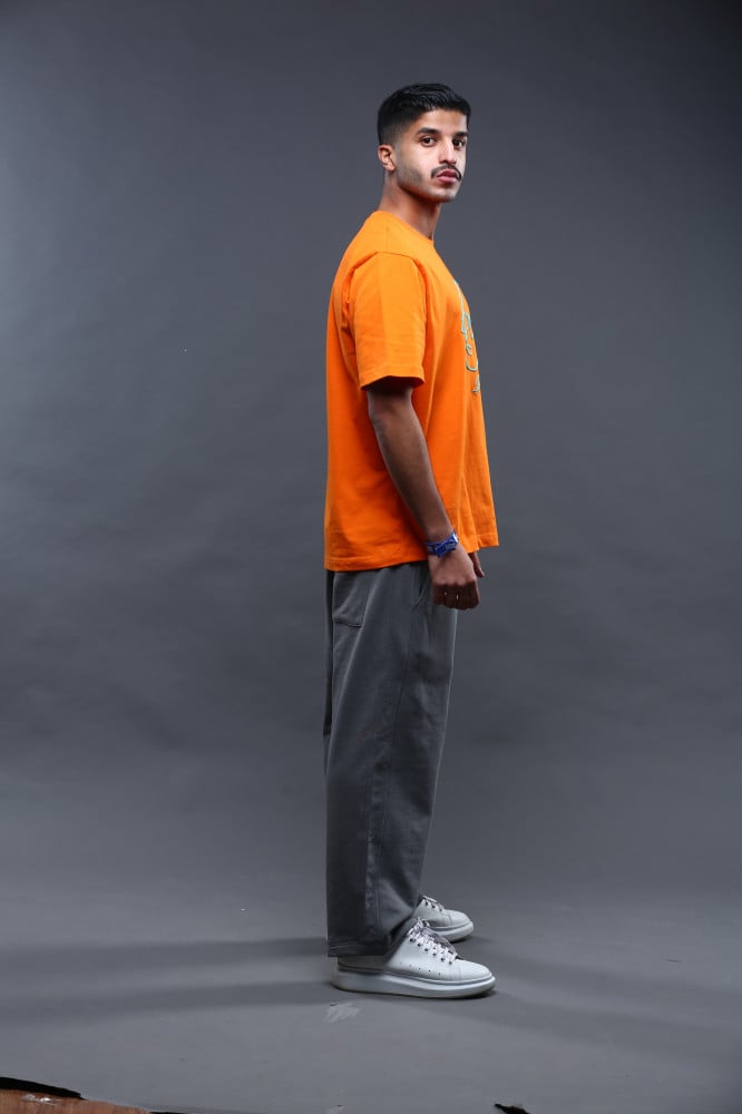 Oversized orange T-shirt