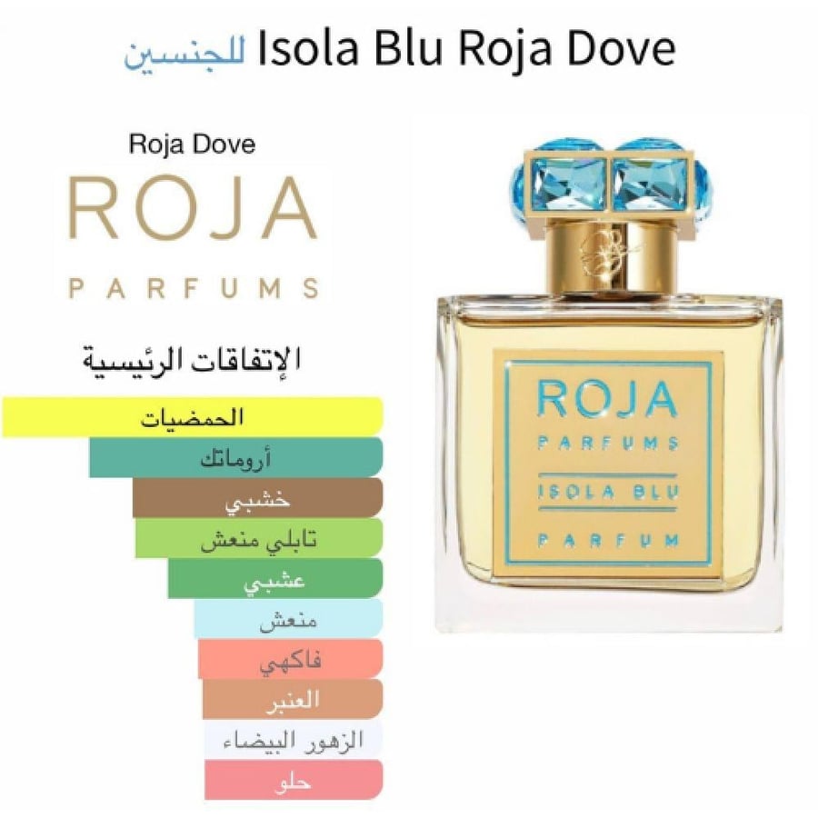 عطر روجا إيزولا بلو 50 مل – Roja Isola Blu Parfum 50ml