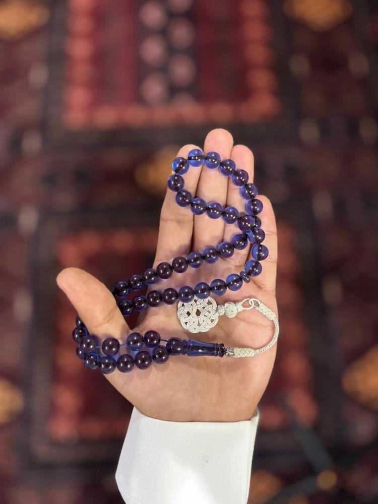 مسباح فاتوران تركي ازرق شفاف بطربزونة