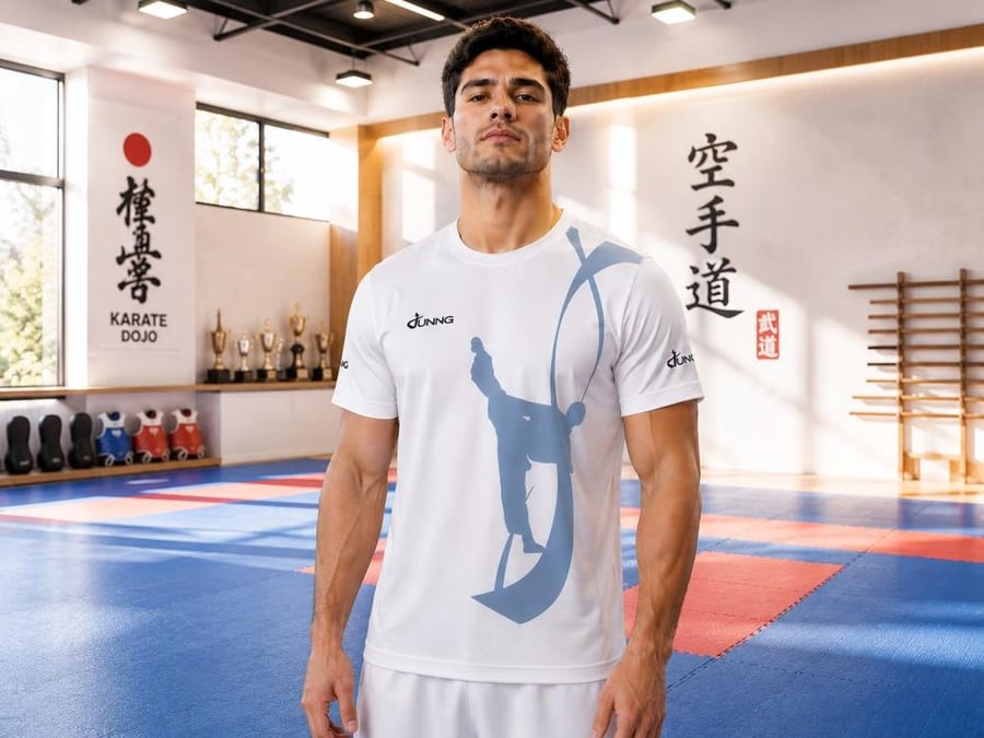 تيشيرت تدريب رياضي (كاراتيه - تايكوندو) -T-Shirt