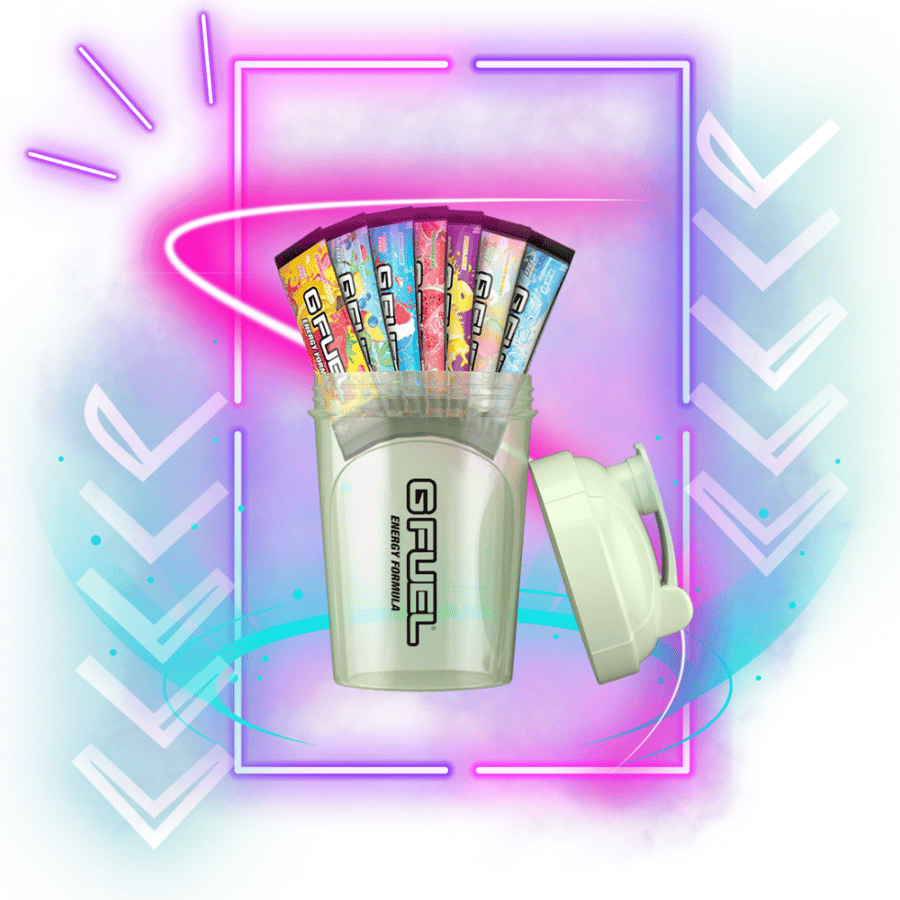 GLOW-IN-THE-DARK STARTER KIT | بكج البداية 7 اظرف و شيكر كوب جي فيول