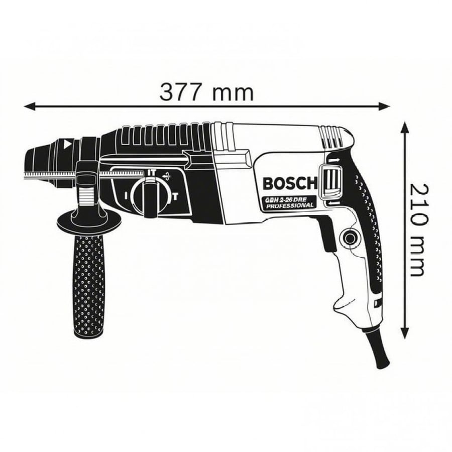 Hilti Electric Drill 24mm 790W With Gift GBH 2-24DRE Bosch