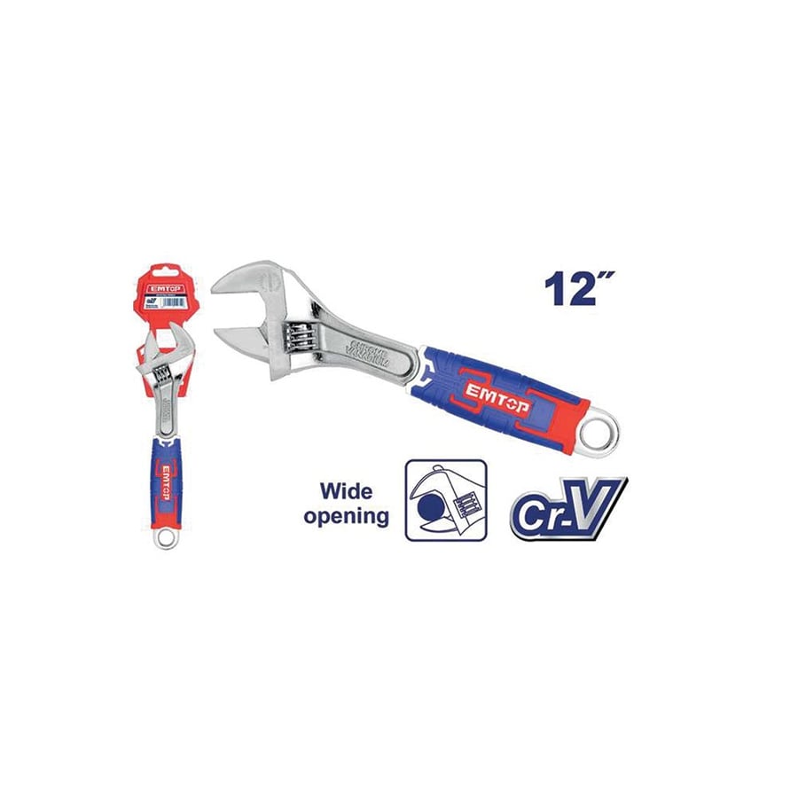 مفتاح سباكة كروم United Diamonds Adjustable wrench 12