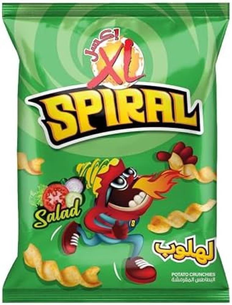 بطاطس لهلوب بنكهة السلطة اكسل -90 جرام
