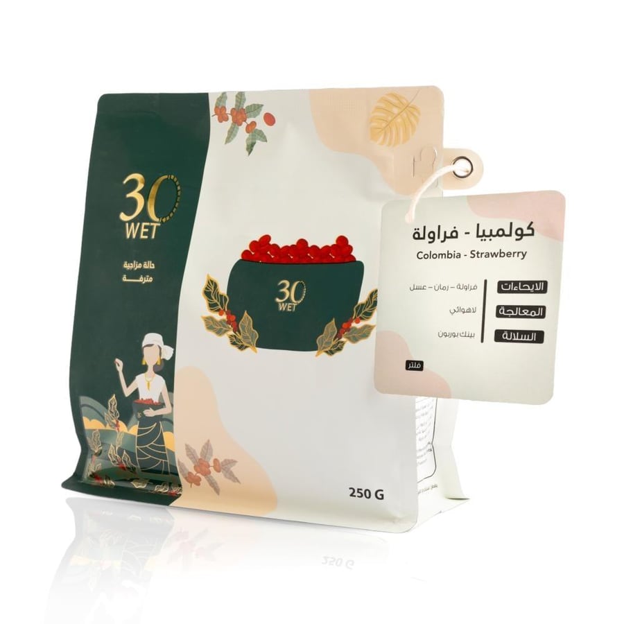 WET 30 - كولمبيا - فراولة