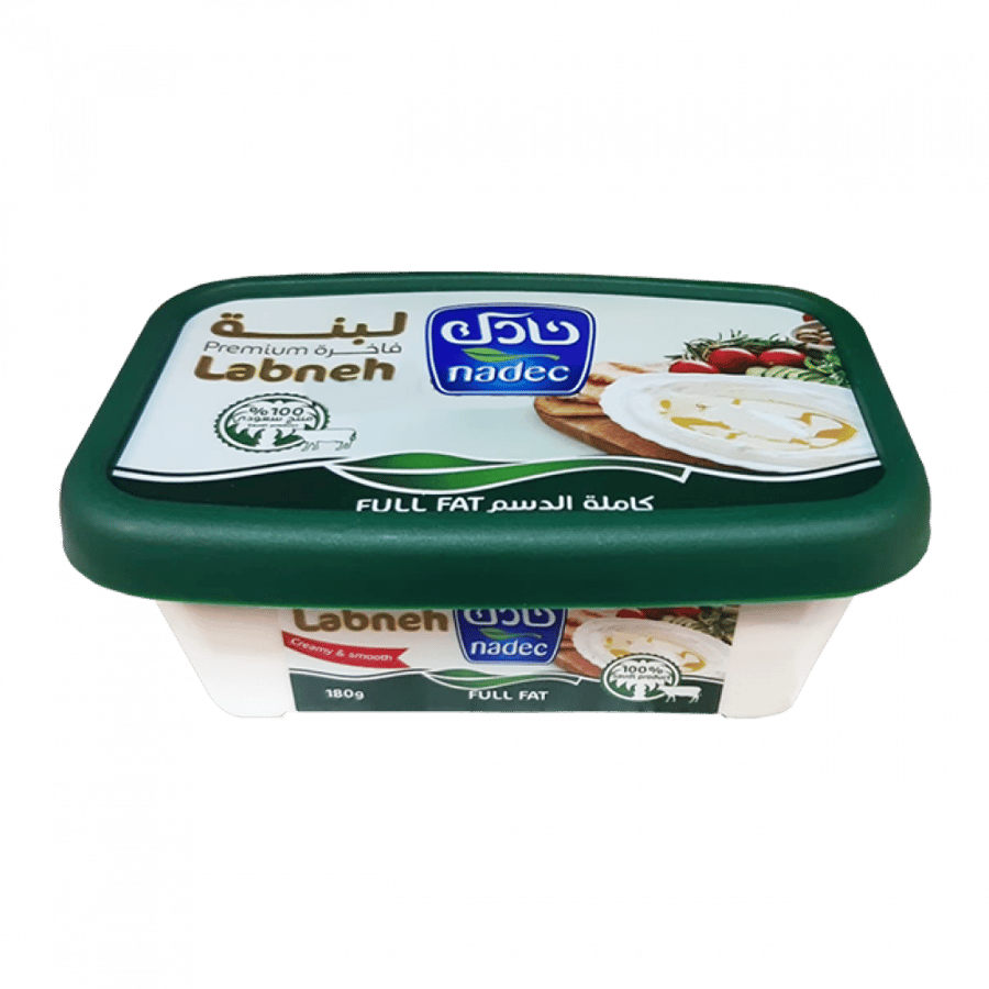 نادك لبنة فاخرة كامل الدسم 180 جم