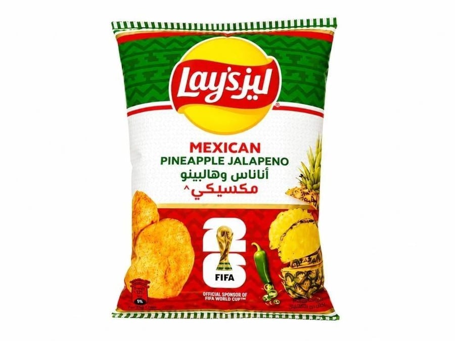 ليز مكسيكي بنكهة الأناناس والهالبينو 60 جم