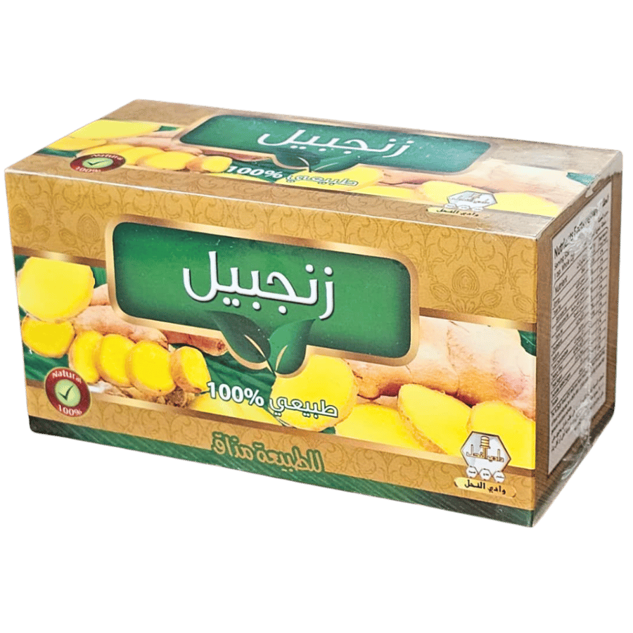 مشروب الزنجبيل ( وادي النحل ) 30 كيس
