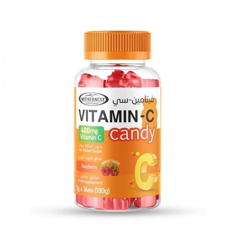 مذرنست كاندي فيتامين سي 400 مج 35 قطعة | MOTHERNEST VITAMIN C 400MG 35 GUMMY