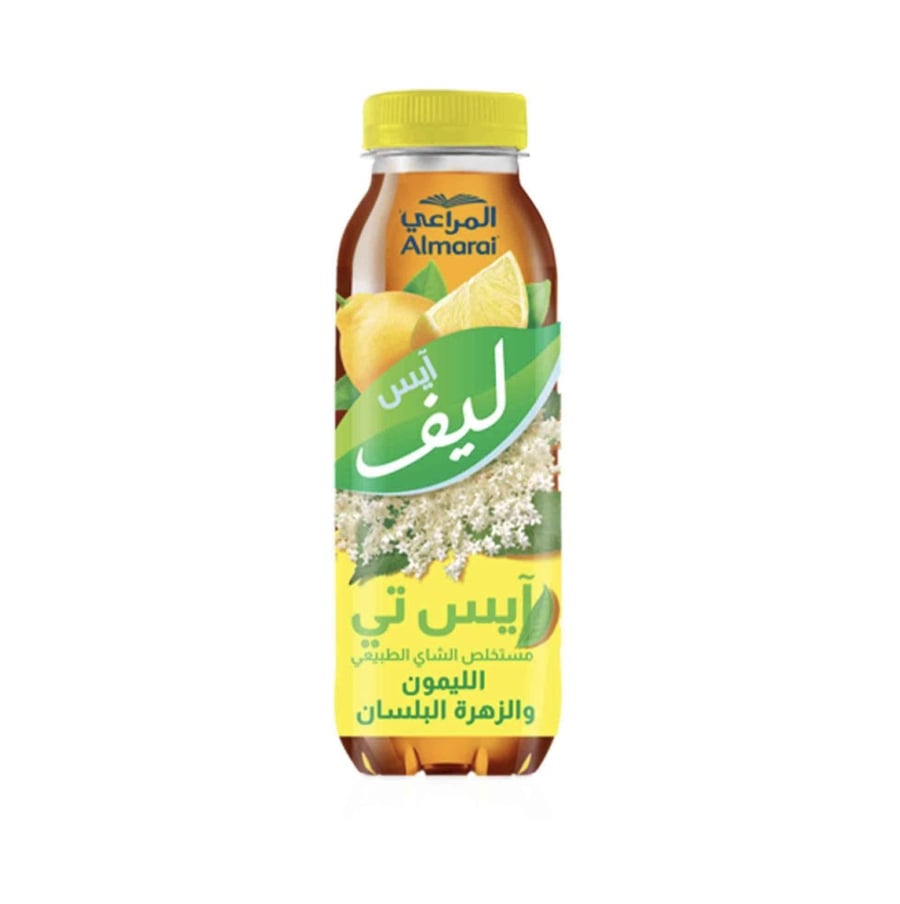 المراعي شاي مثلج ليمون وزهور البيلسان 400 مل