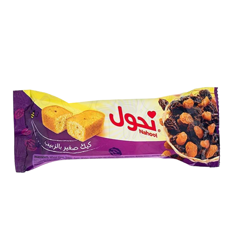 كيك نحول بالزبيب 32 جرام