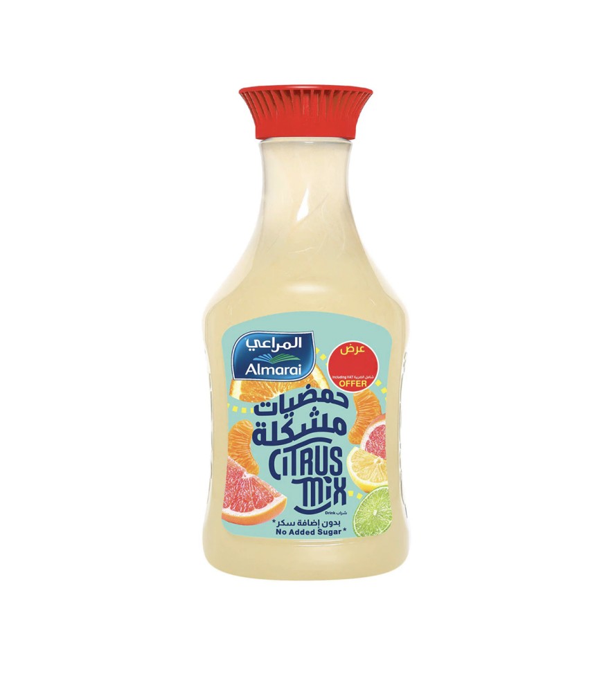 المراعي كوكتيل الحمضيات مع سبيرولينا 1.4 لتر