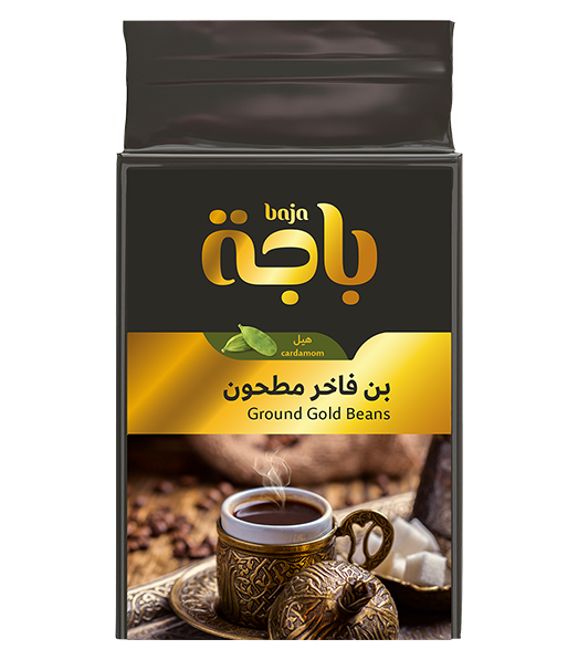 باجة قهوة بن فاخر مطحون مع هيل