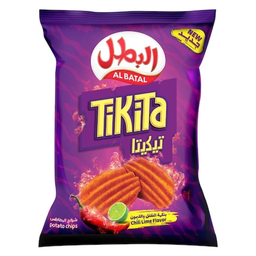 البطل بطاطس تيكيتا بالفلفل والليمون حجم كبير