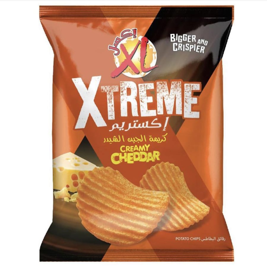اكسل اكستريم بنكهة كريمة الجبن الشيدر حجم صغير