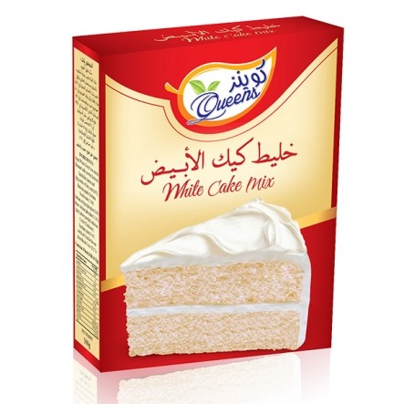 خليط الكيك الابيض من كوينز