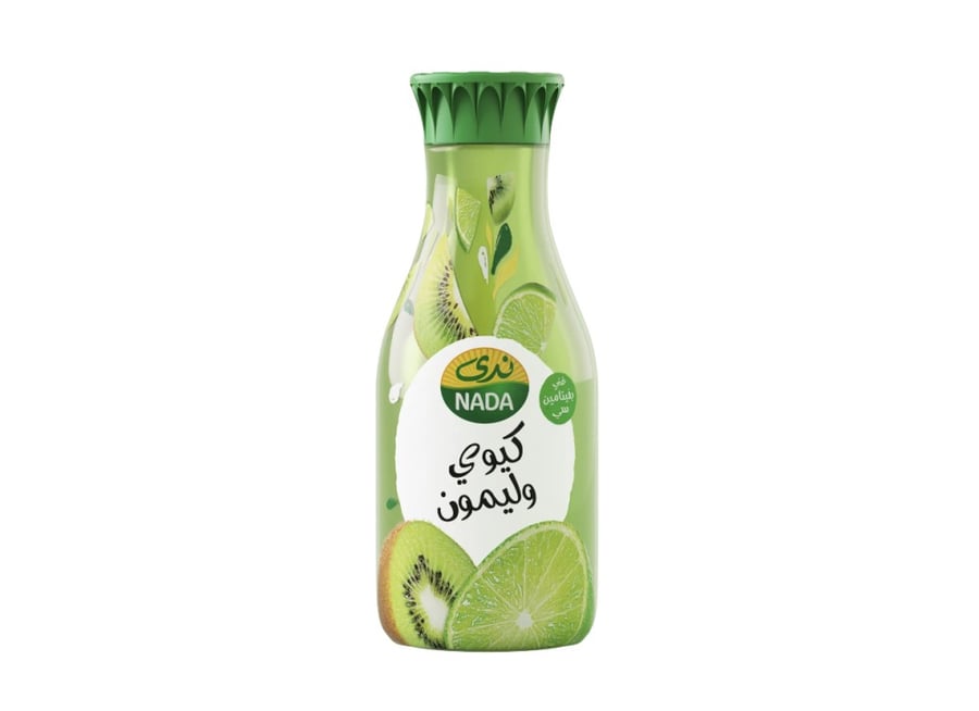 ندى عصير طازج كيوي ليمون 1.3 لتر